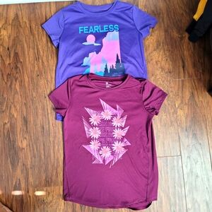 Girls All In Motion Dryfit Tee's Size 10/12